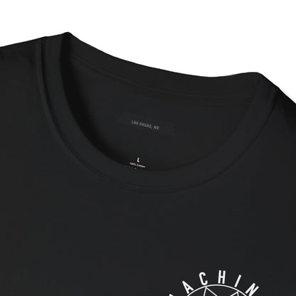 Geometric Design Unisex Softstyle T-Shirt - Minimalist Graphic Tee for Everyday Wear