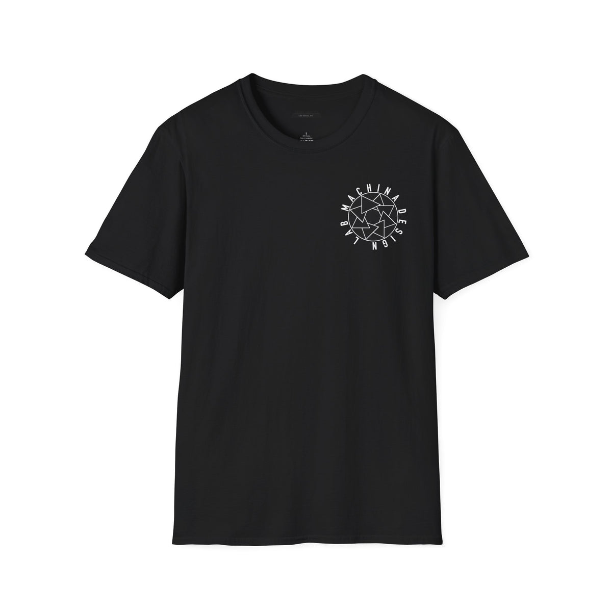 Geometric Design Unisex Softstyle T-Shirt - Minimalist Graphic Tee for Everyday Wear