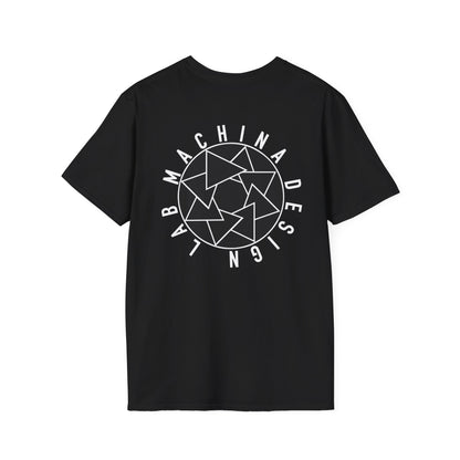 Geometric Design Unisex Softstyle T-Shirt - Minimalist Graphic Tee for Everyday Wear