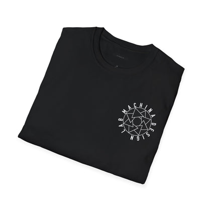 Geometric Design Unisex Softstyle T-Shirt - Minimalist Graphic Tee for Everyday Wear