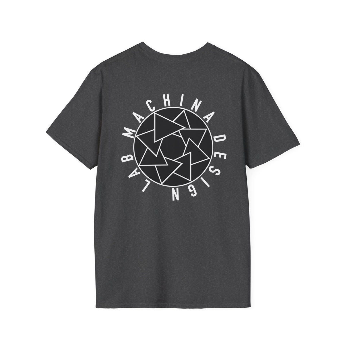 Geometric Design Unisex Softstyle T-Shirt - Minimalist Graphic Tee for Everyday Wear