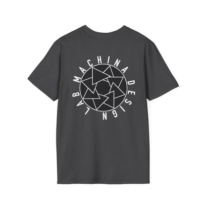Geometric Design Unisex Softstyle T-Shirt - Minimalist Graphic Tee for Everyday Wear