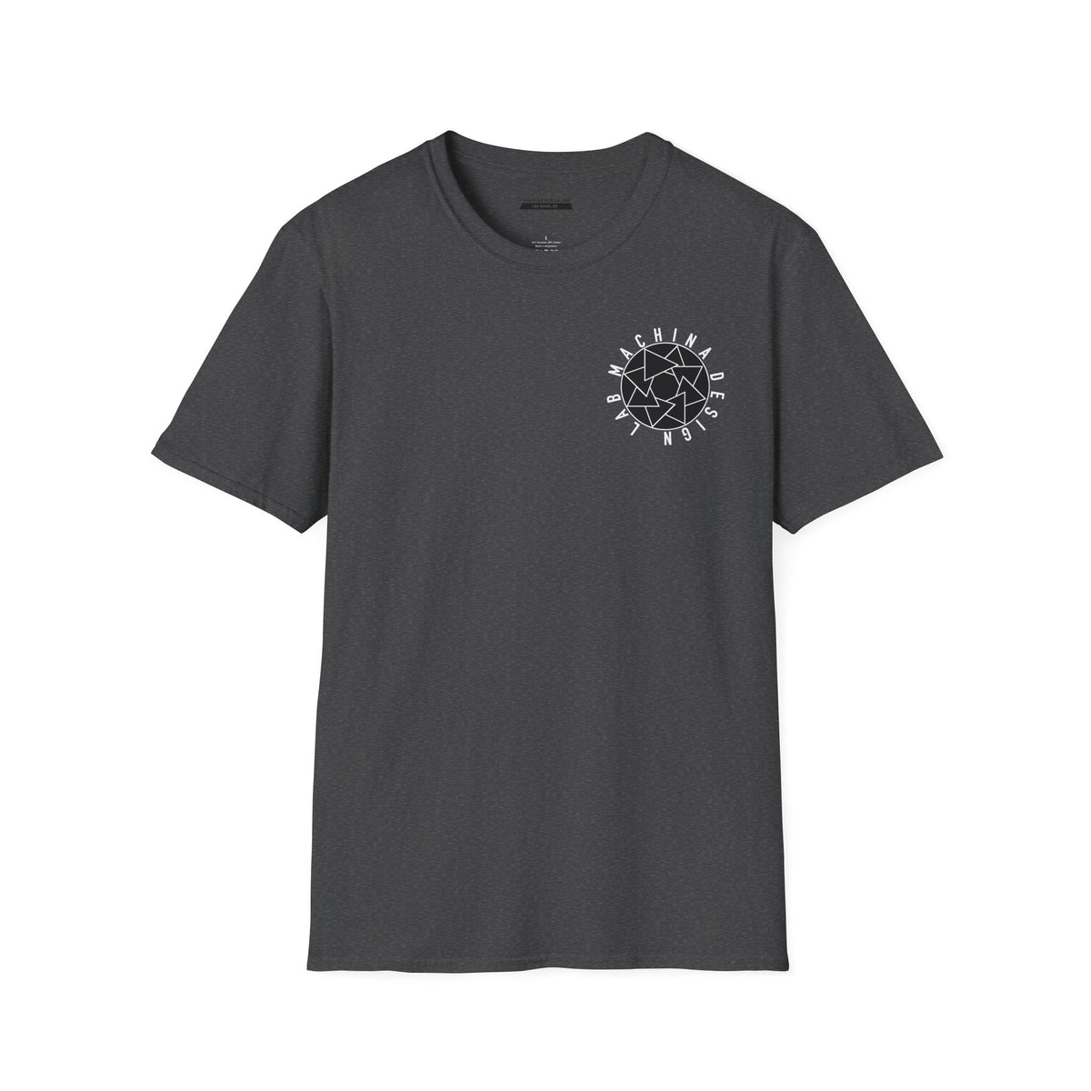 Geometric Design Unisex Softstyle T-Shirt - Minimalist Graphic Tee for Everyday Wear